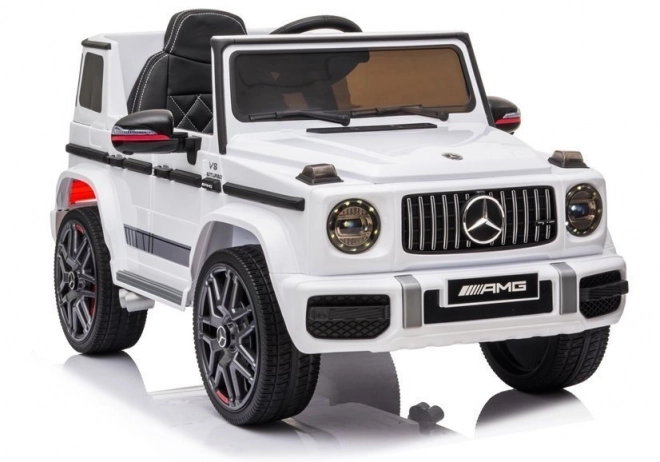 Masinuta cu acumulator Mercedes G63 AMG alba