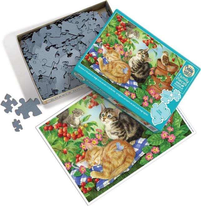 Puzzle de familie sub cireș 350 piese
