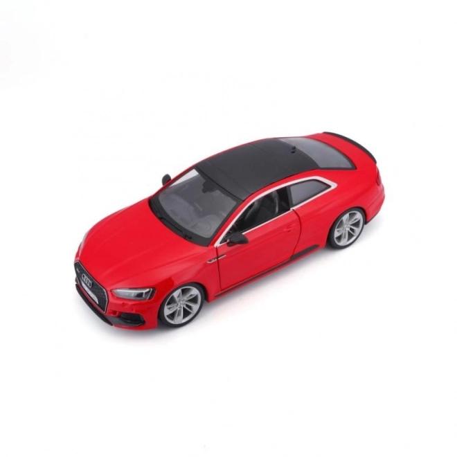 Model metalic Audi RS 5 Coupe roșu 1:24