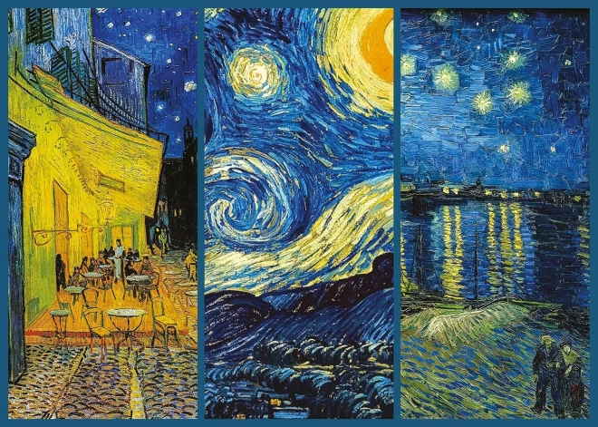 Puzzle Art: Colaj de Noapte 1000 de piese