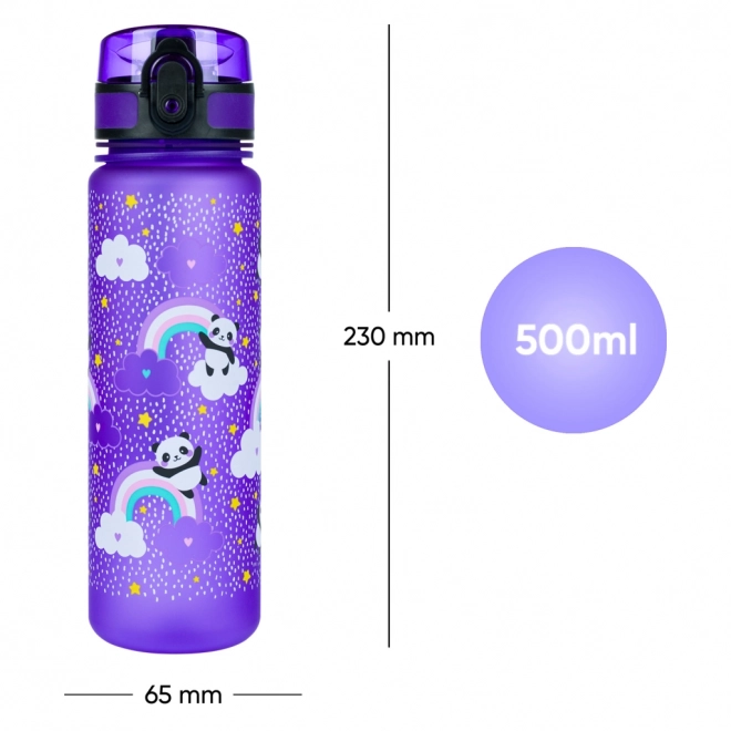 Sticlă de băut BAAGL Jungle Panda 500 ml