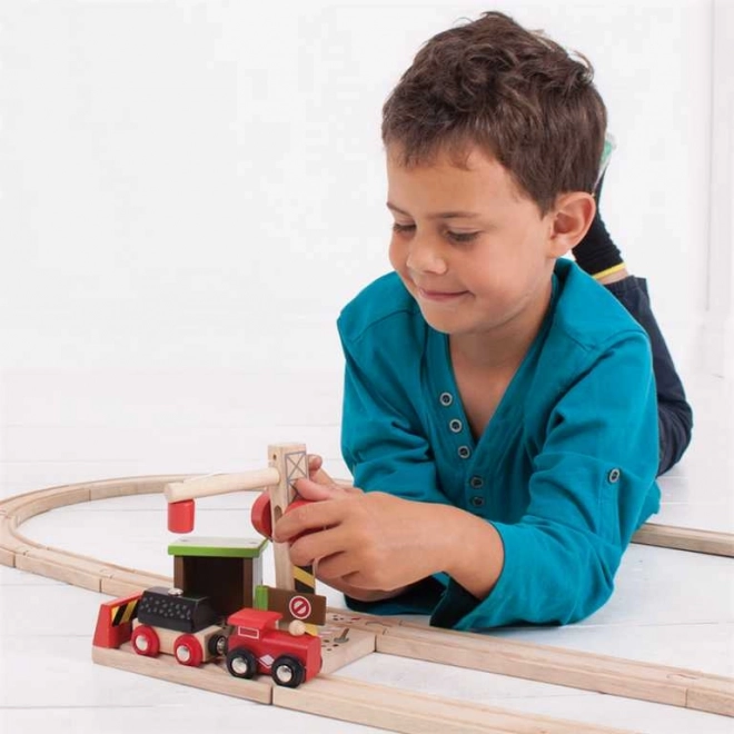 Mina de cărbune cu macara Bigjigs Rail