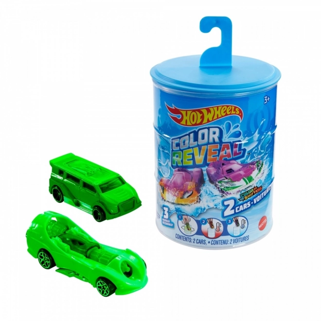 Set de mașinuțe care își schimbă culoarea Hot Wheels