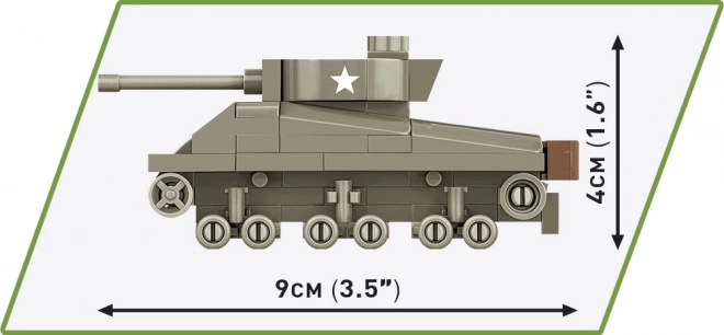 Cărămizi Historical Collection M4A3 Sherman