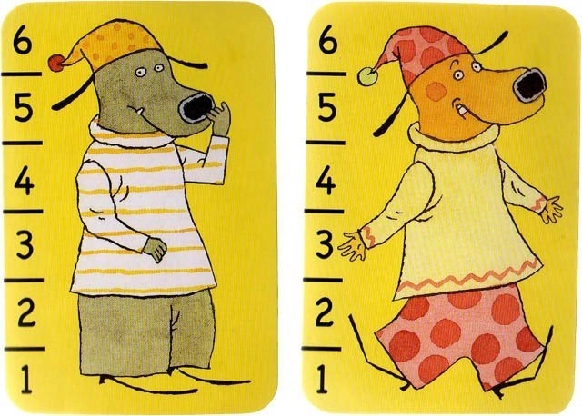Joc de cărți pentru copii Bata-Waf DJECO