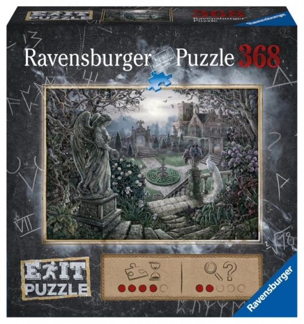 Puzzle Ravensburger EXIT: Midnight în grădină 368 de piese