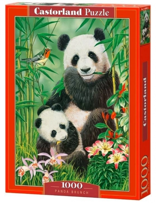 Puzzle 1000 piese Panda Brunch