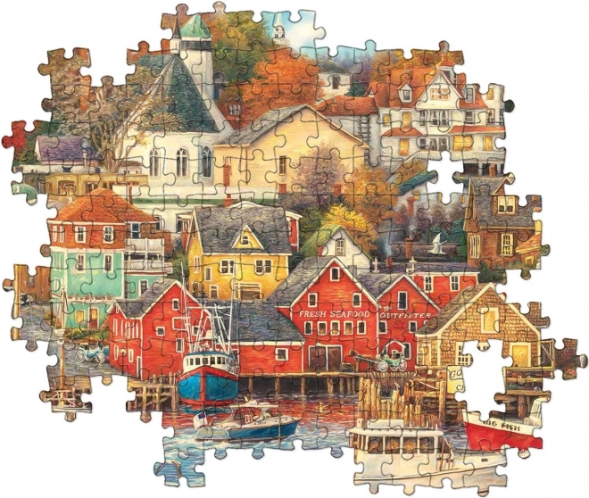 Puzzle 1500 piese Compact Timpuri Bune Port