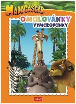 Cărți de colorat Madagascar