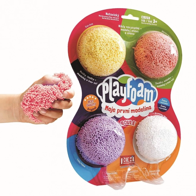 Set modelină PlayFoam 4 bucăți