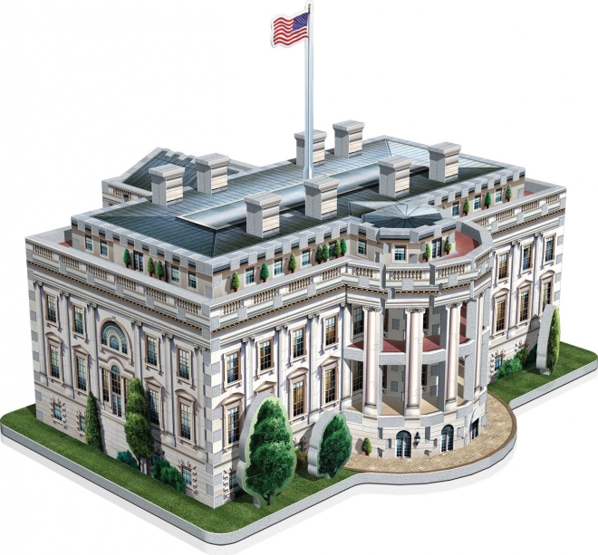 Puzzle 3D Casa Albă Wrebbit