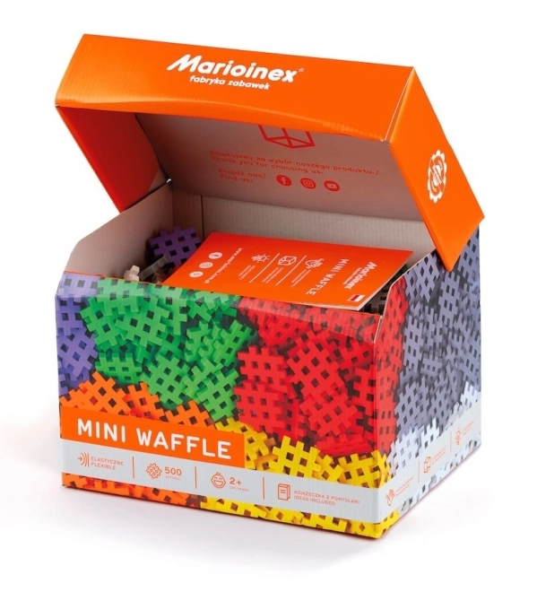 Klocki construcție mini waffle