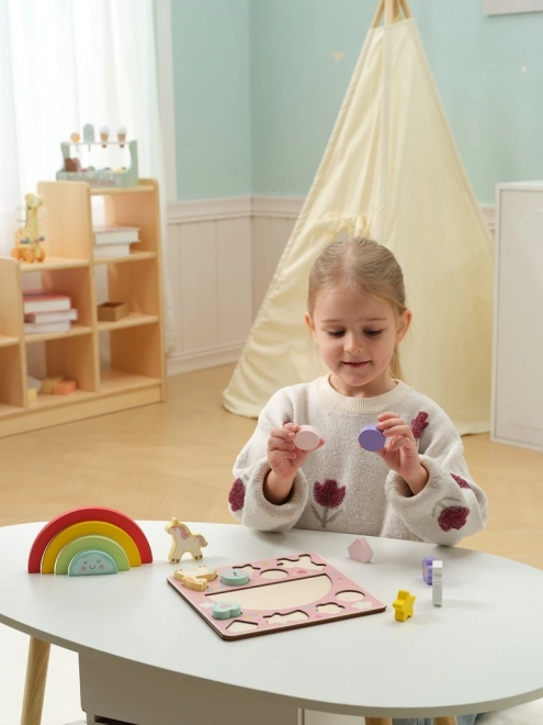 Puzzle de echilibru Unicorn 2 în 1
