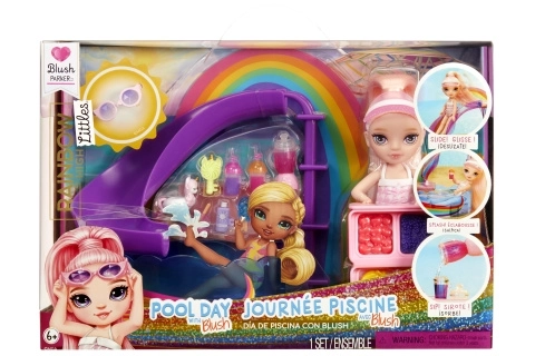 Set Rainbow High cu surioara și piscină