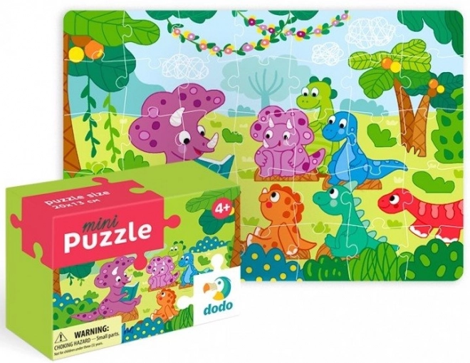 puzzle dino și prietenii săi 35 de piese