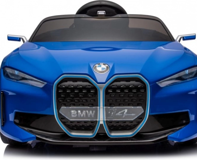 Mașină electrică pentru copii BMW i4 albastru 4x4