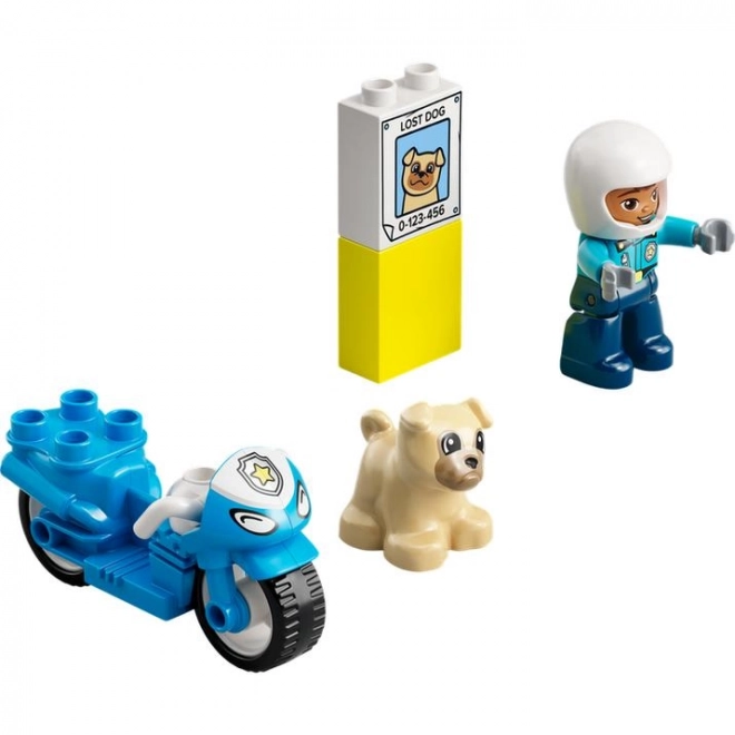 Motocicletă poliție LEGO DUPLO Town