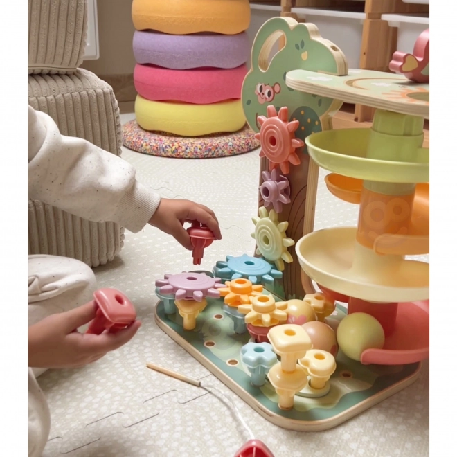 Arbore De Activități Montessori 4 În 1 Woopie Green