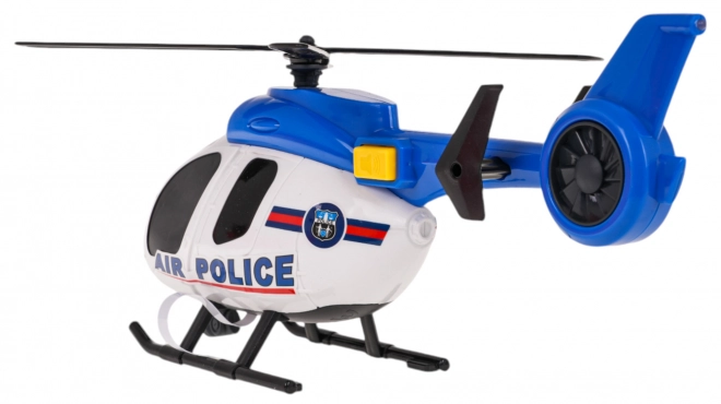 Set jucării elicopter și mașină de poliție