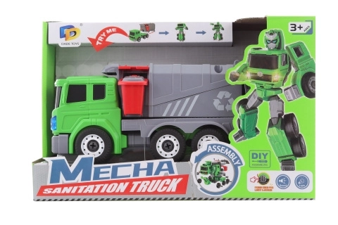Robot Transformabil Camion de Gunoi