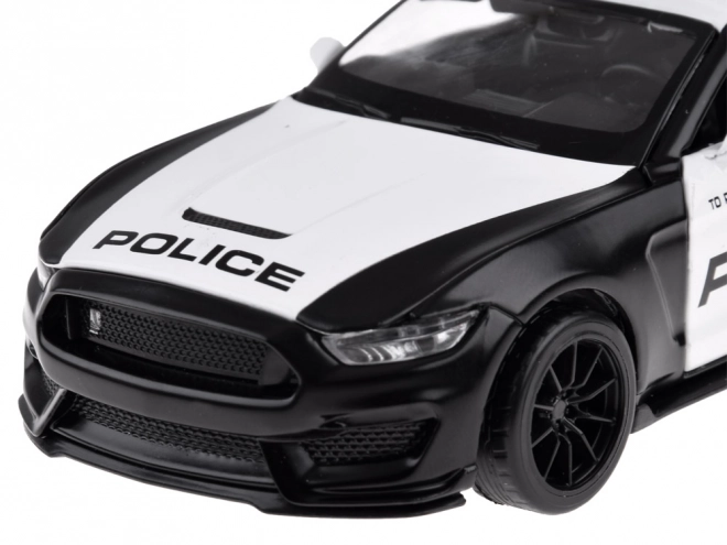 Mașinuță metalică de poliție Ford Shelby GT350 scara 1:32