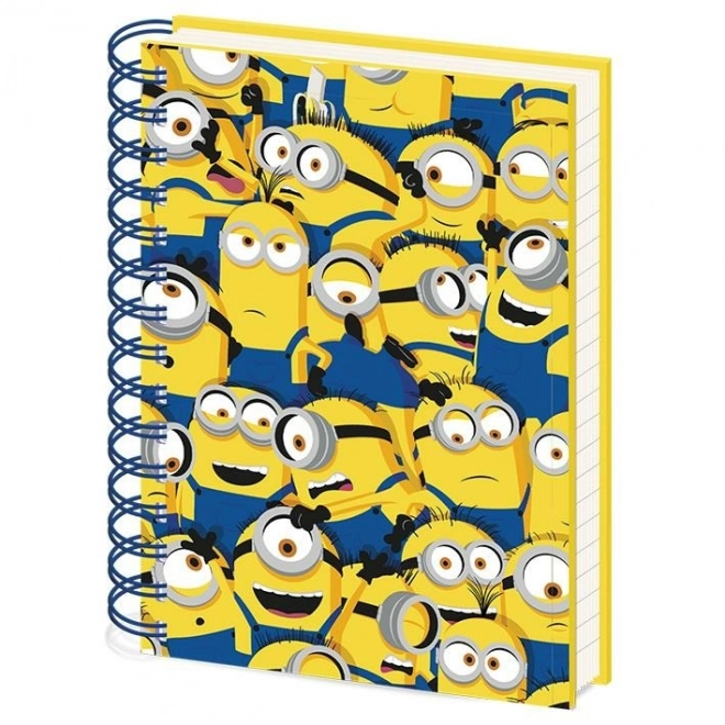 Blok A5 cu spirale Minionii