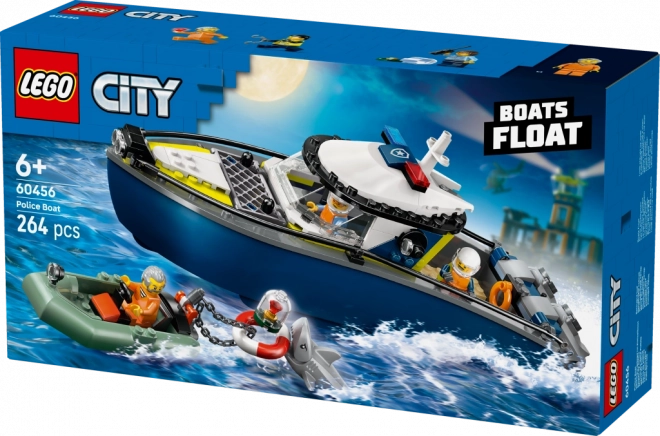 LEGO City Urmărire în barca poliției