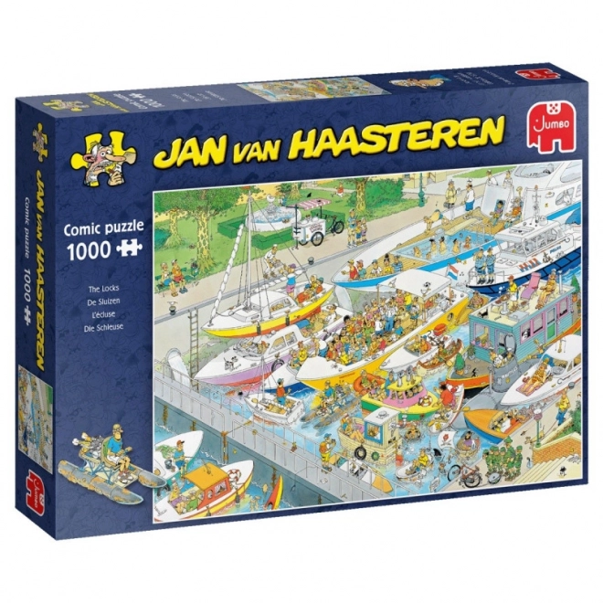 Puzzle de 1000 piese de la Jan van Haasteren - aventuri amuzante