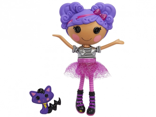 Lalaloopsy mare păpușă rock Storm E Sky cu pisică