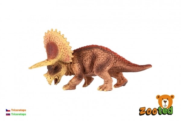 Triceratops mic din plastic 14cm