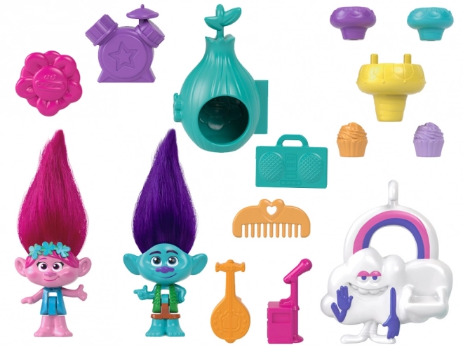 Casă de jucărie Trolls Polly Pocket Poppy