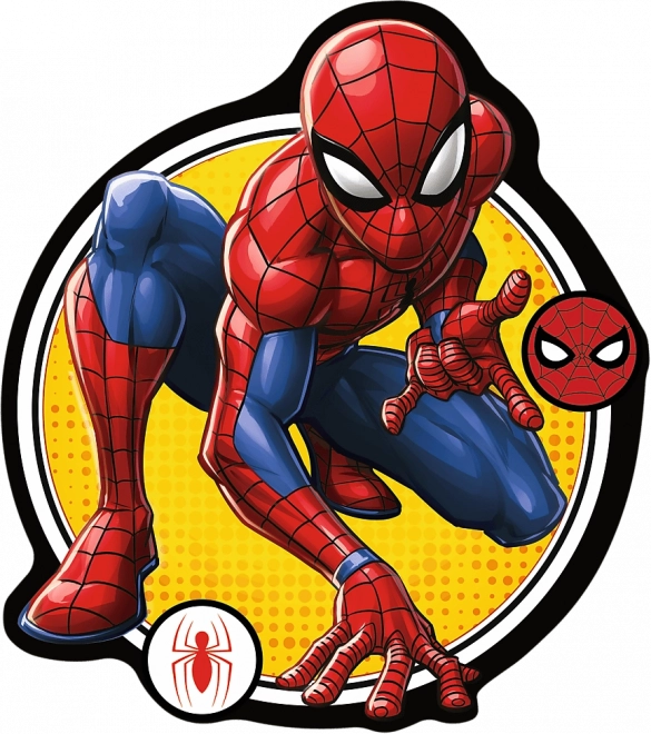 Puzzle din lemn Spiderman din seria Wood Craft Junior