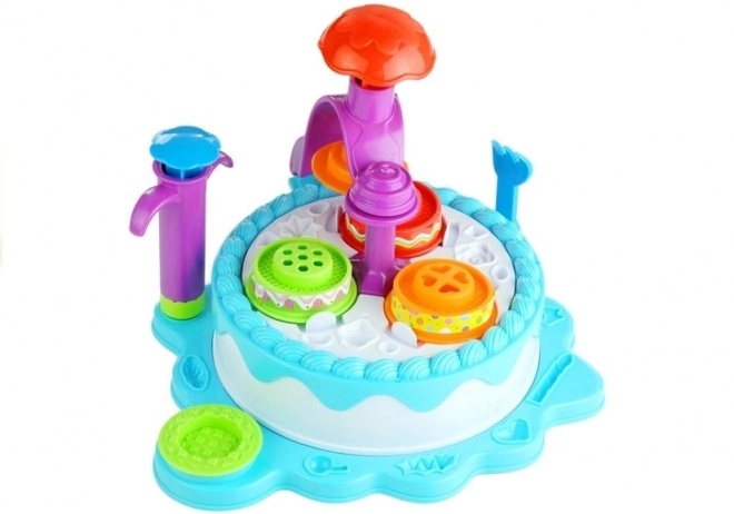 Set de plastilină de zi de naștere 6 culori cu accesorii