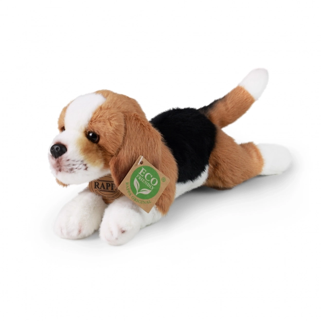 Beagle din pluș eco-friendly de 20 cm