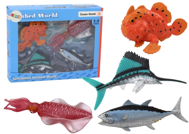 Set figurine animale marine