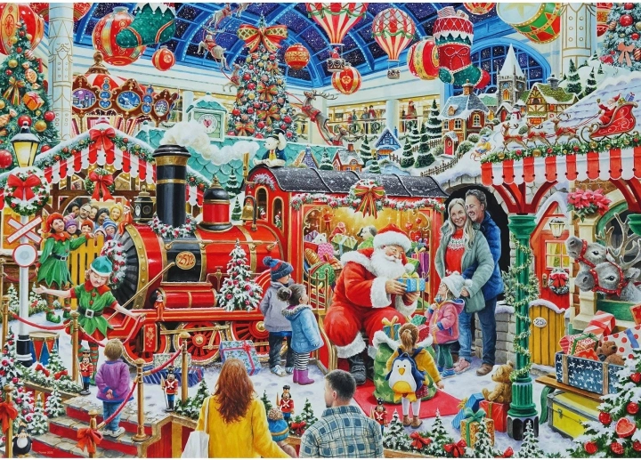 Puzzle Ravensburger Crăciun 1000 piese