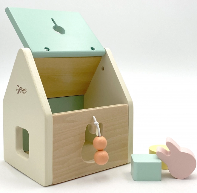 Set de construcție pastel Classic World pentru copii 12-18 luni