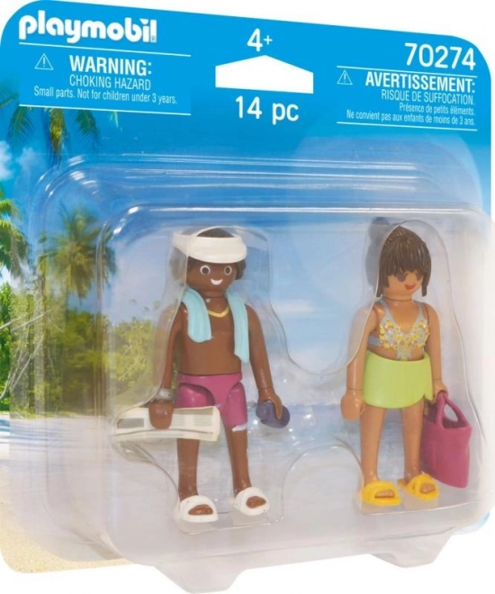 Set Playmobil cuplu în vacanță