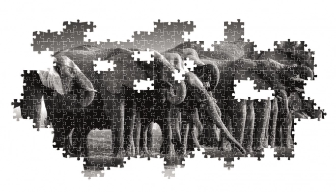 Puzzle 1000 de Piese Clementoni HQ Panorama - Turma de Uriași