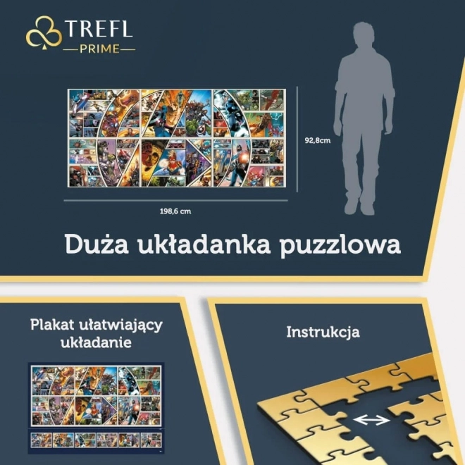 puzzle Trefl Avengers Marvel: universul benzilor desenate