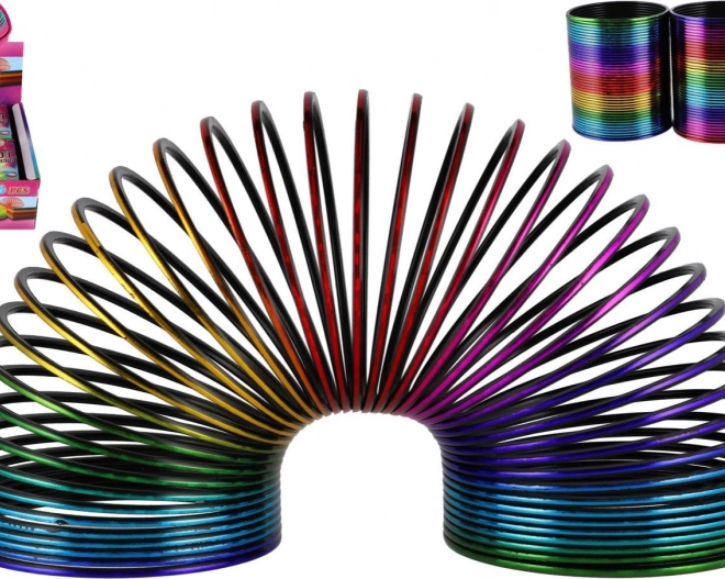 Spirală de plastic colorată 8,5 cm