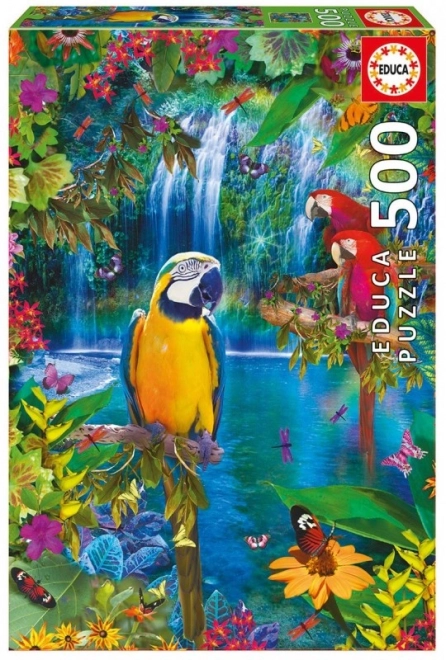 Puzzle Peisaj Tropical 500 Piese