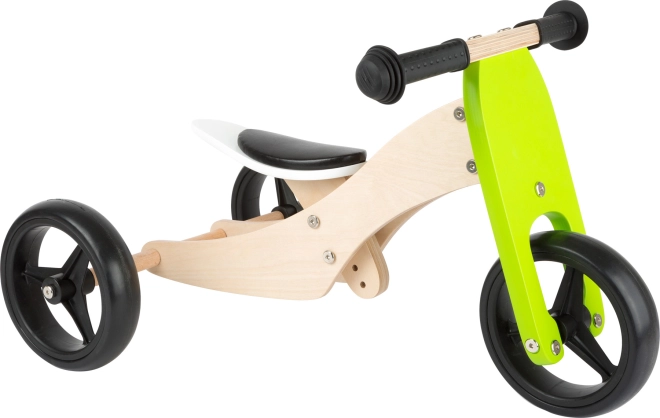 2 în 1: transformare ușoară din tricicletă în bicicletă de echilibru