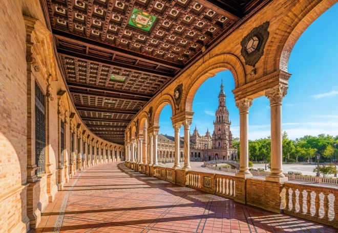 Puzzle Piața Spaniolă, Sevilla 1000 piese