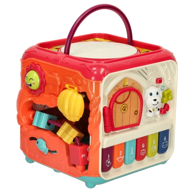 Cub educațional interactiv 6 în 1 prinde insecta Bibi-Inn
