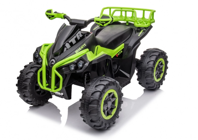 Quad cu baterie verde