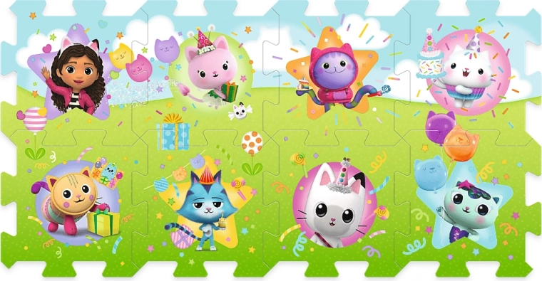 Puzzle din spumă Căsuța magică a lui Gabi TREFL