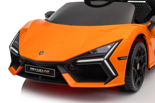 Mașină electrică pentru copii Lamborghini Revuelto portocalie