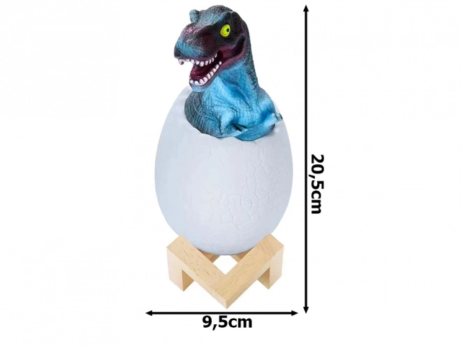 Lampă de noapte Dinozaur Tyranozaur LED RGB pentru copii