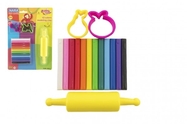 Set plastilină cu forme și instrument pentru modelare NARA